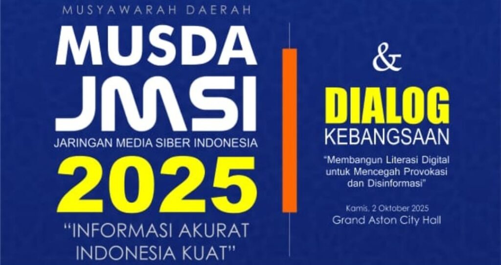 Musda JMSI Teguhkan Komitmen Mengawal Arus Informasi Akurat