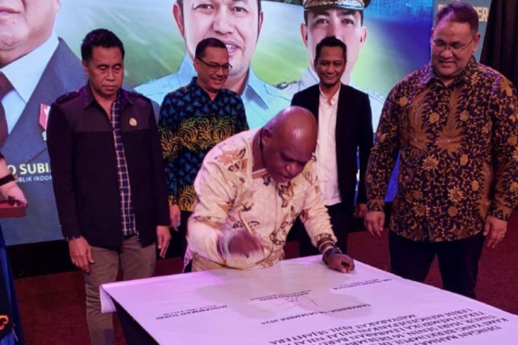 MenHAM dan JMSI Ikrarkan Deklarasi Bersama Penguatan Nilai HAM