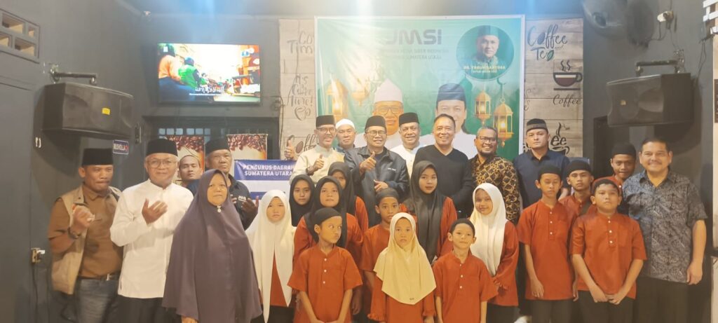 JMSI Sumut Gelar Buka Puasa Bersama dan Santuni Anak Yatim di Medan