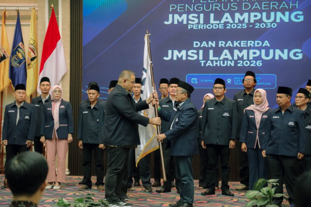 Resmi Dilantik, JMSI Lampung Siap Hadapi Tantangan Digital 