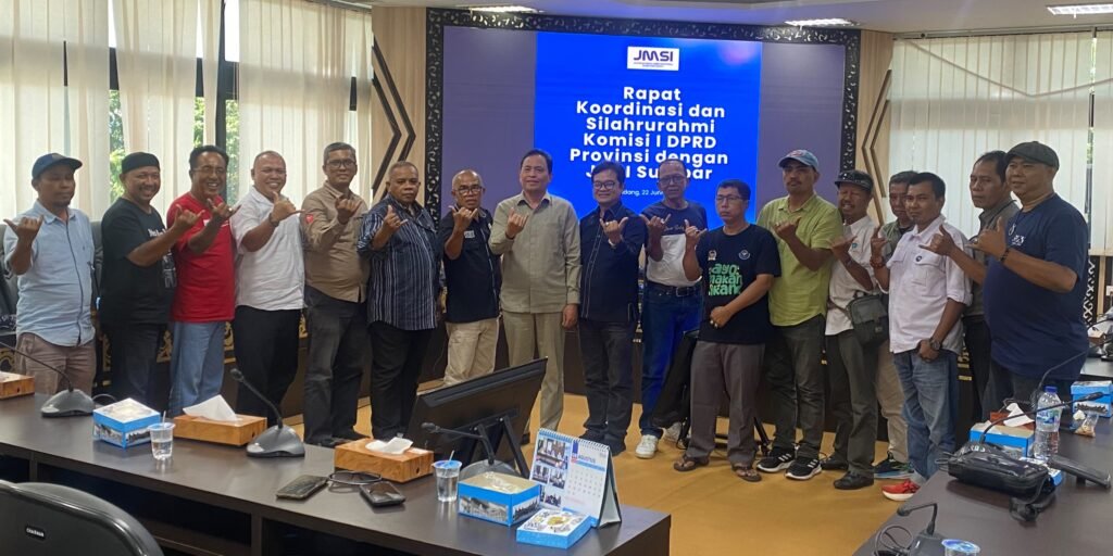 JMSI Sumbar Lakukan Kordinasi dan Silaturahmi dengan Komisi 1 DPRD Sumbar