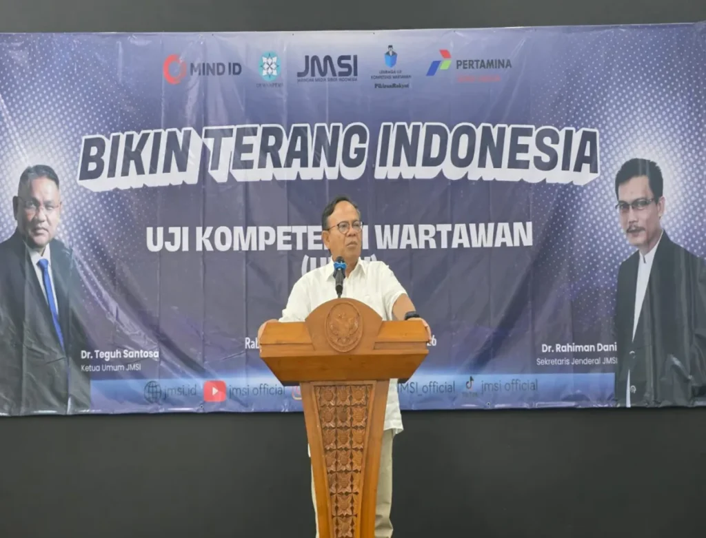 Buka UKW JMSI, Ketua Dewan Pers Soroti Tantangan Wartawan